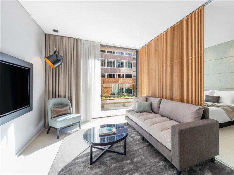 Skye Suites ซิดนีย์ ภายนอก รูปภาพ A suite at the hotel